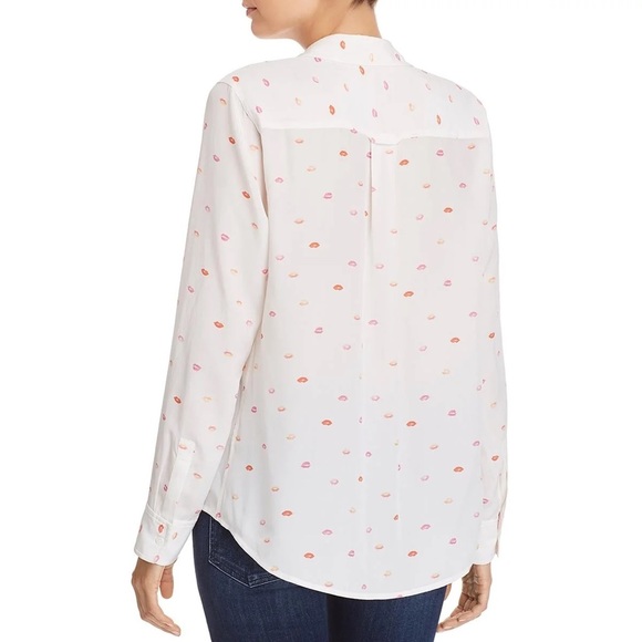 Rails Rosci KISS Me Down Button Down shirt XS - Picture 9 of 16